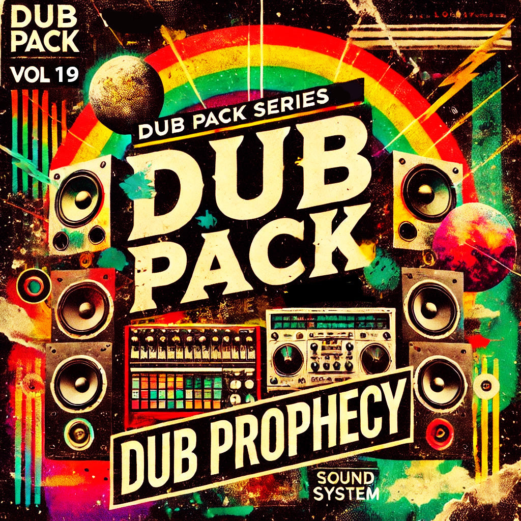 Dub Pack Series Vol 19 - Dub Prophecy
Genre(s): Modern Steppers Dub
Tempo Range: 122 bpm
Key: Cm
Pack Size: 2.7GB&nbsp;
(76 Loops / 71 Oneshots / 47 Individual Stems / 6 Remix Stems / 36 Song Stems)