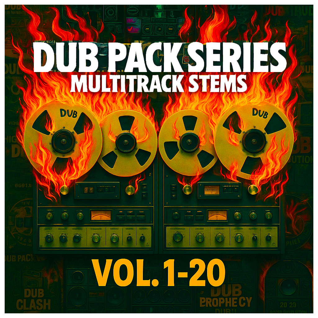 Genre(s):&nbsp; Roots, Modern &amp; Future Dub
Tempo Range: Various
Key: Various
Pack Size: 40+GB (Multitrack Stems)

20 Full Dub Songs. 400+ Track Stems. Endless Creative Power.
