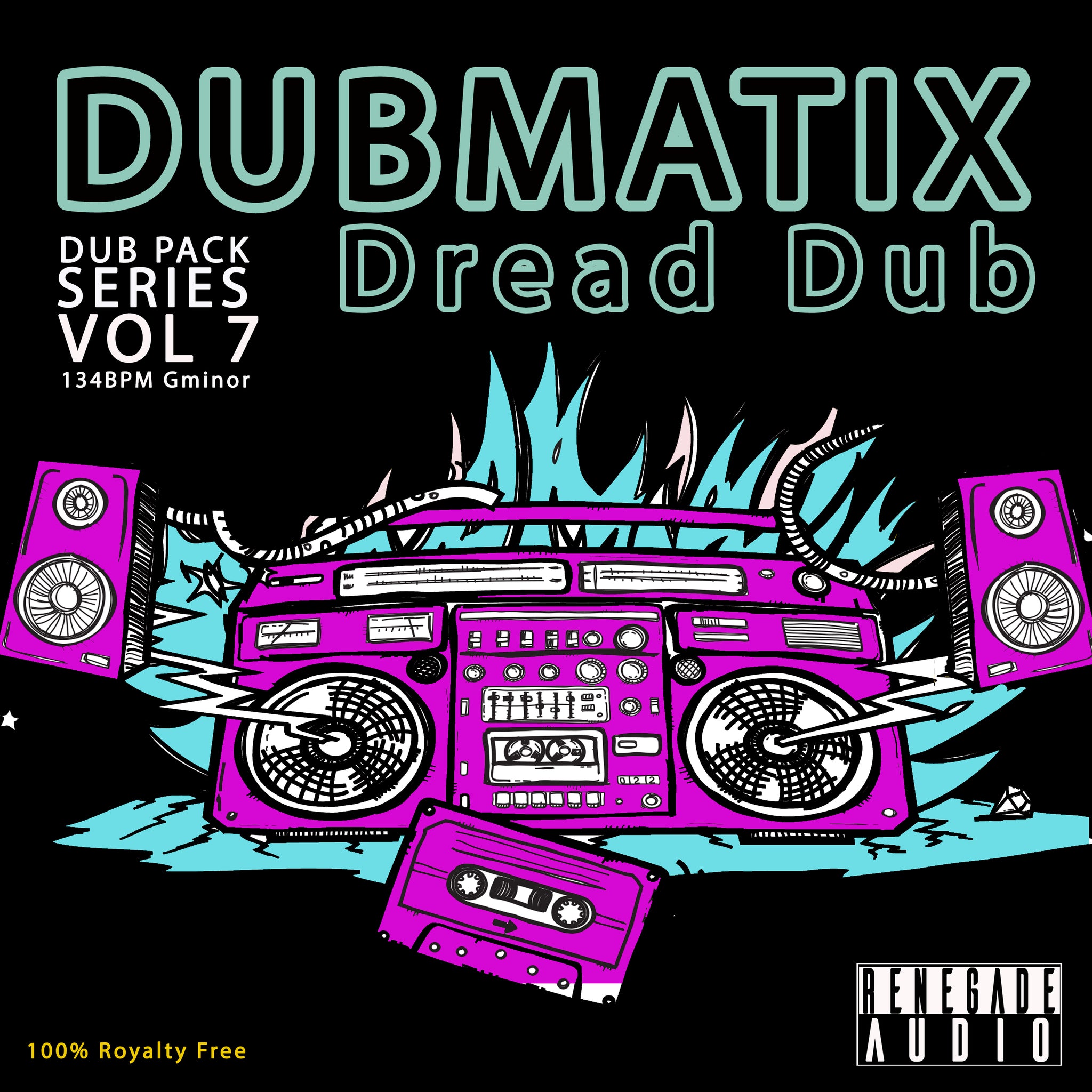 Dub Pack Series Vol 7 - Dread Dub
Tempo: 134 BPM&
Genre: Downtempo Dub
Key: Gm
Pack Size: 2.3 GB
(31 Song Stems / 6 Group Stems / 64 Loops &amp; 94 Oneshots)