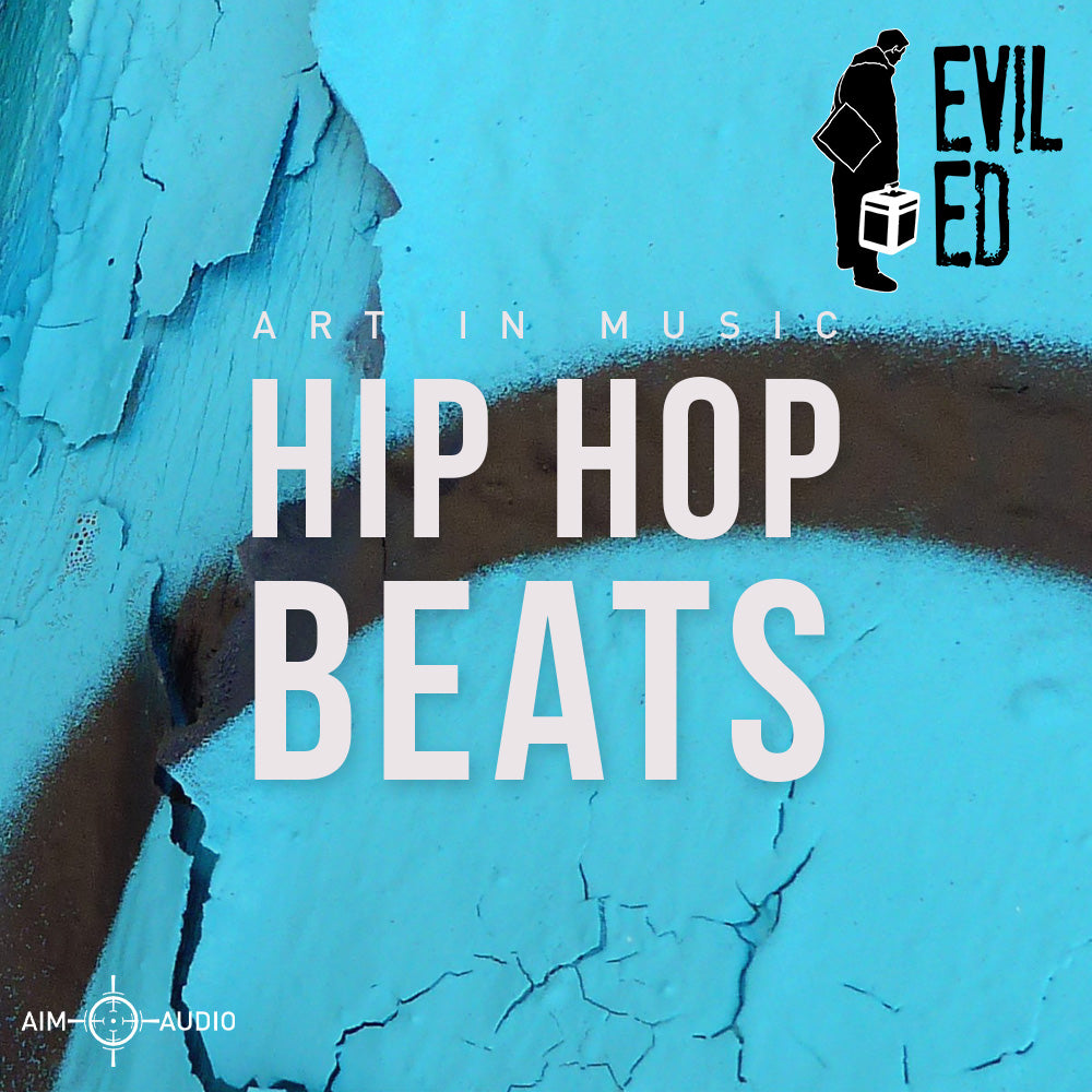Genre(s): LoFi HipHop Drums &amp; Percussion
Tempo Range: 86-96bpm
Pack Size: 208MB (Loops &amp; Oneshots)
Aim Audio are very happy to bring you Evil Ed – Hip Hop Beats, a timeless chilled selection of lo-fi Hip Hop Drums.