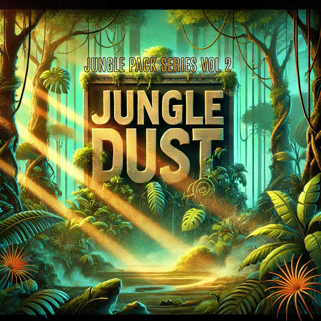 Jungle Pack Series Vol 2 - Jungle Dust
Genre(s): Jungle / Drum &amp; Bass / Reggae
Tempo: 175 BPM
Key: Em
Pack Size: 4.8GB
(41 Instrument Stems / 6 Remix Stems / 64 Loops &amp; 77 Oneshots, 92 MIDI Files, Ableton Rack &amp; Maschine Expansion Kit)