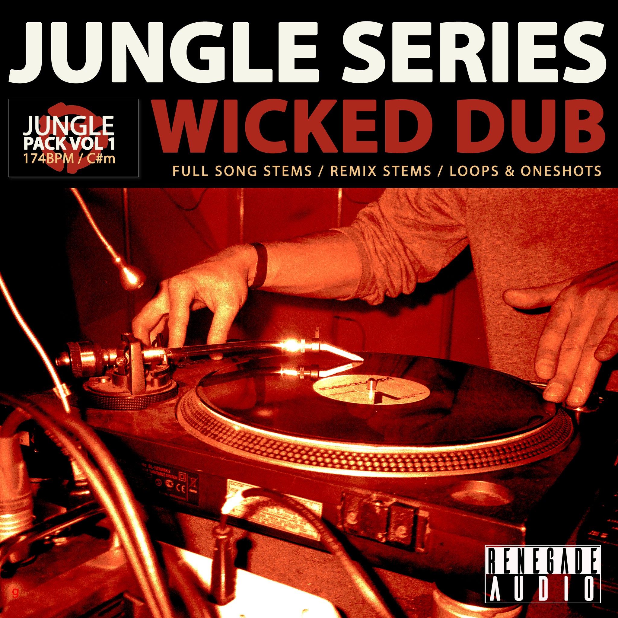 Jungle Pack Series Vol 1 - Wicked Dub


100% Royalty-Free
Genre(s):&nbsp; Jungle / Drum &amp; Bass / Dub / Reggae
Tempo: 174 BPM
Key: C#m
Pack Size: 5GB
(56 Multitrack Instrument Stems / 13 Remix Stems / 98 Loops &amp; 79 Oneshots, Ableton Rack &amp; Maschine Expansion)
