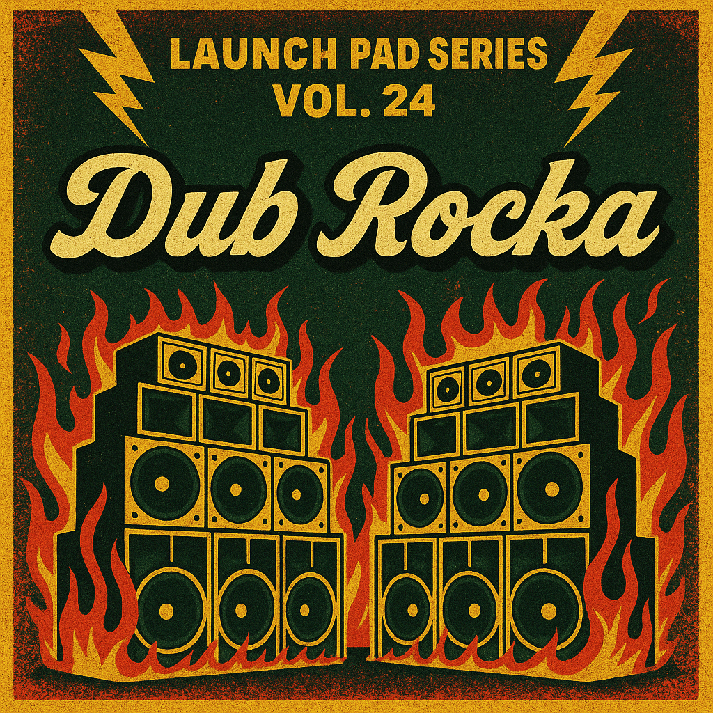 Launch Pad Series Vol 24 - Dub Rocka
Genre(s):Reggae / Modern
Tempo Range: 85bpm
Key: Cm
Pack Size: 685MB (46 Loops / 36 Oneshots / 11 MIDI Files)