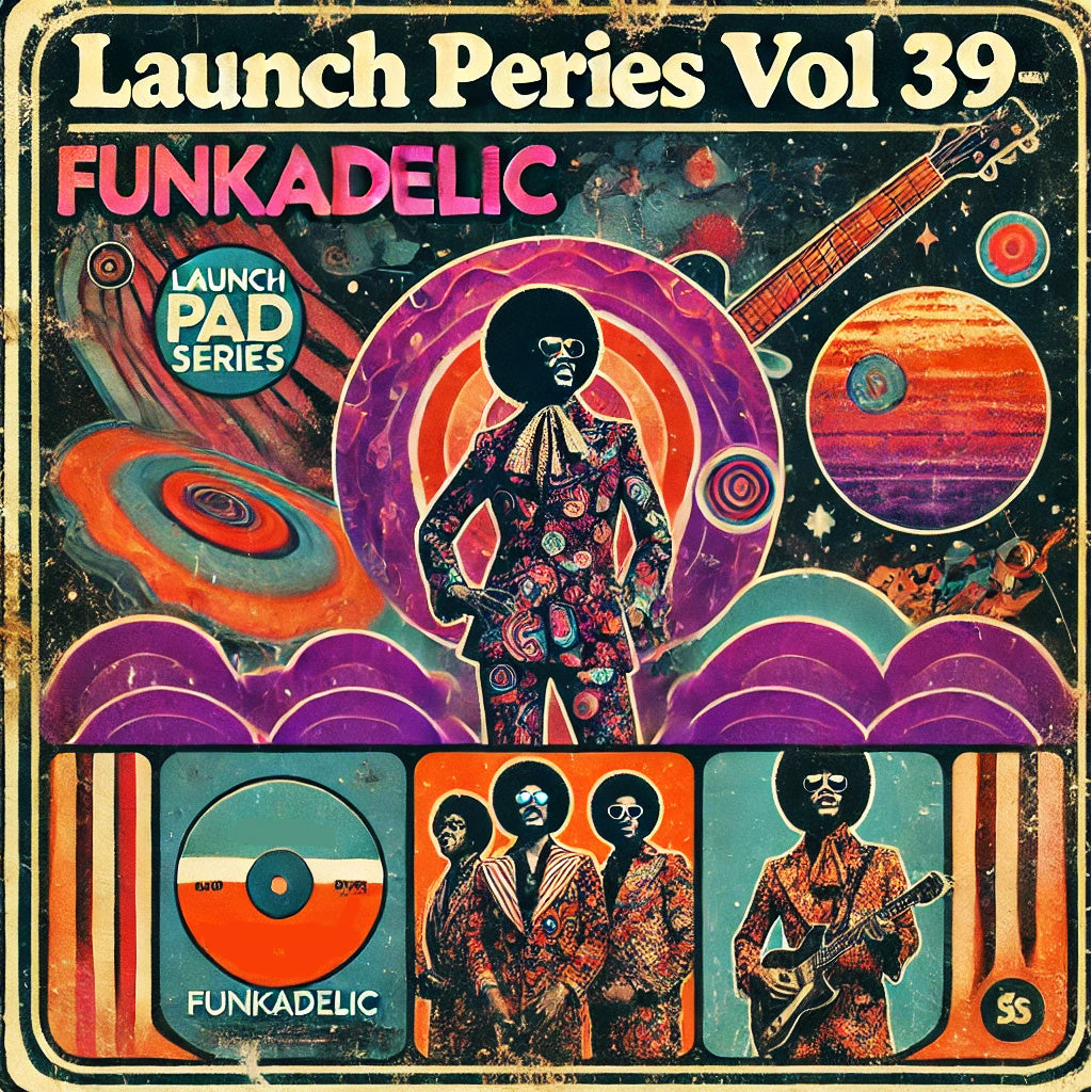 Launch Pad Series Vol 39 - Funkadelic
Genre(s): Funk
Tempo Range: 88bpm
Key: Bbm
Pack Size: 480 MB (40 Loops / 38 Oneshots / 11 MIDI Files)