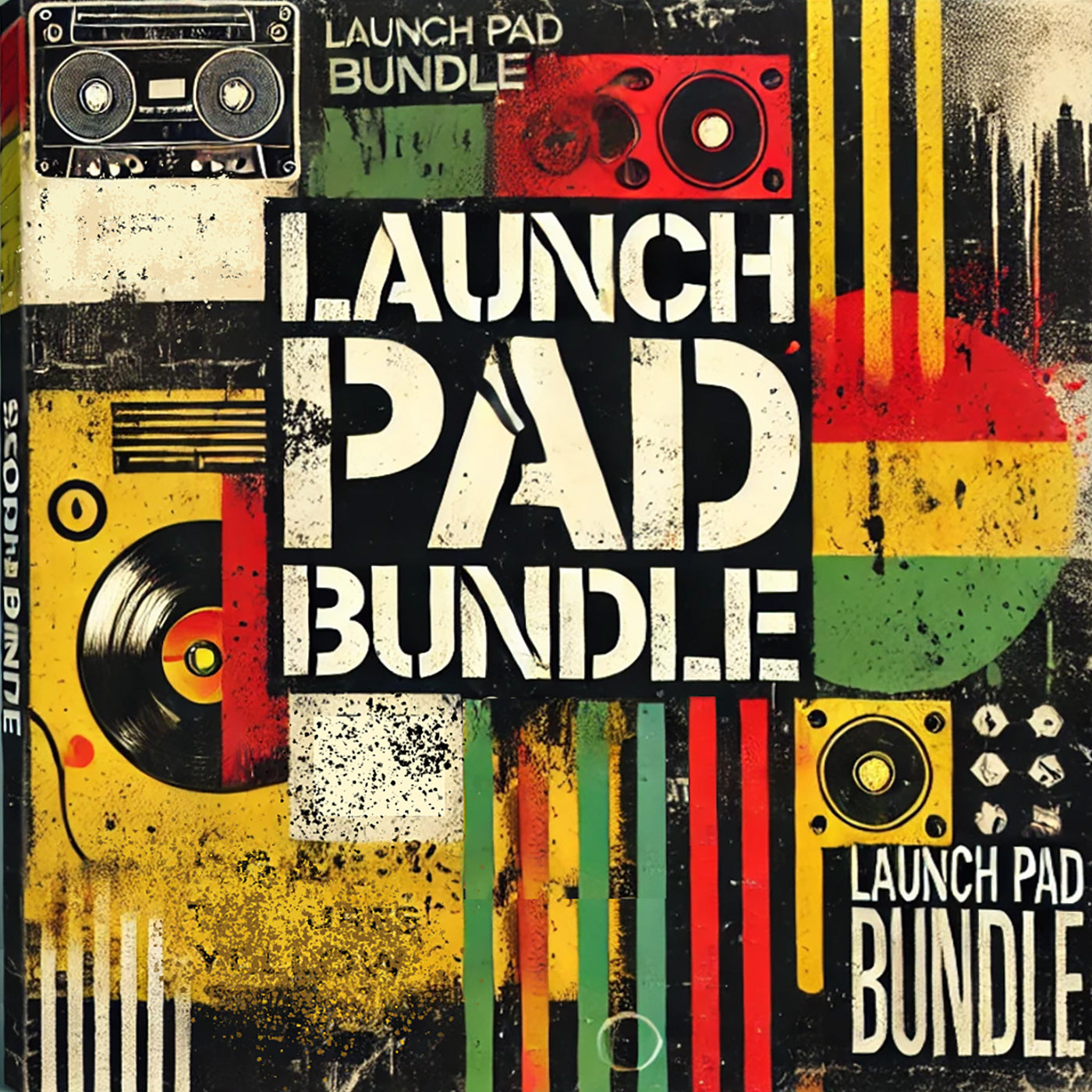 Launch Pad Bundle - 50 Dub, Reggae, TripHop, Dancehall, Jungle, HipHop Loop Packs. Loops, Oneshots, Remix Stems and MIDI FilesLaunch Pad Series Complete Bundle – All 50 Volumes in One Ultimate Collection