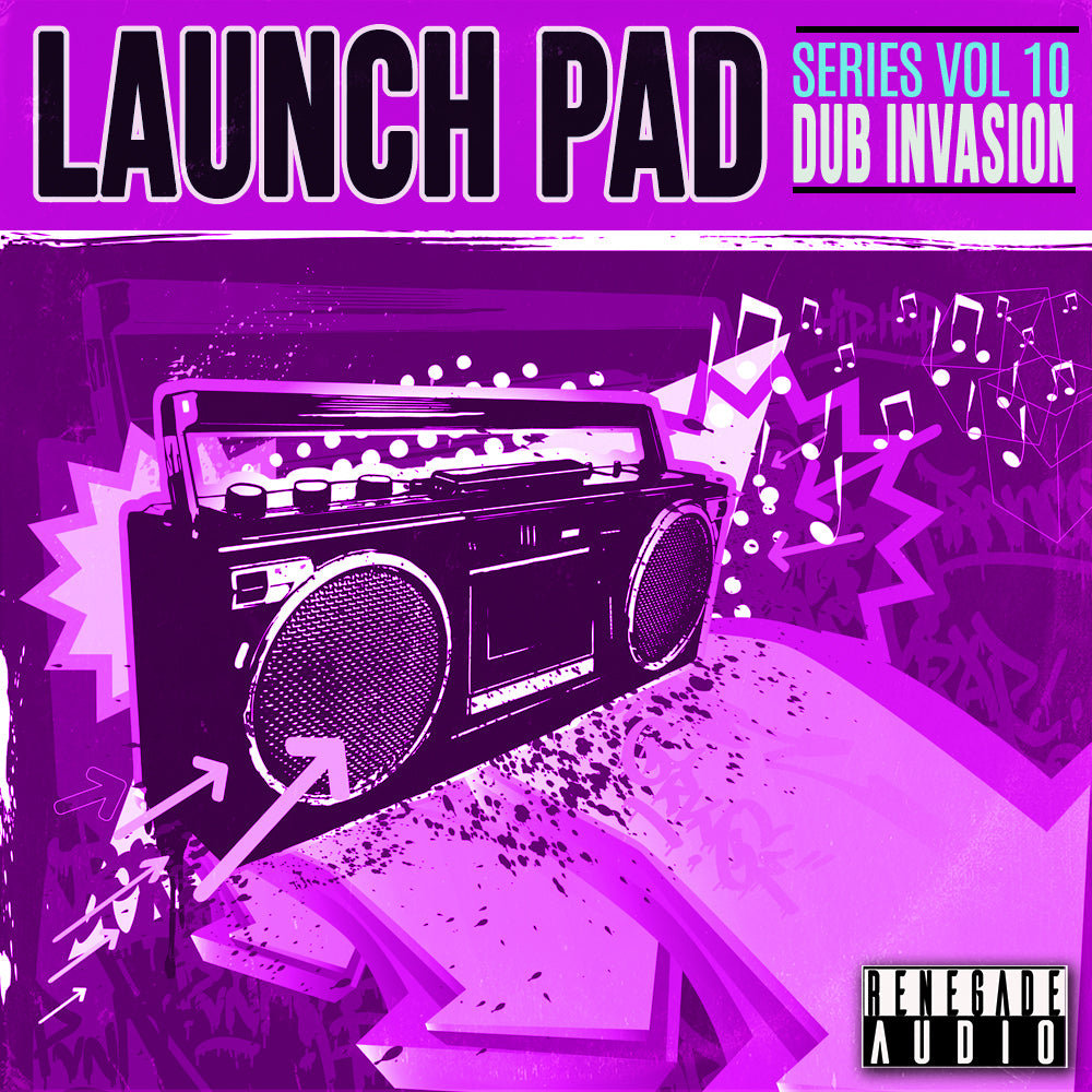 Launch Pad Series Vol 10 - Dub Invasion
Genre(s):Reggae /&nbsp; Dub
Tempo Range: 125bpm
Key: Am
Pack Size: 450MB (54 Loops / 60 Oneshots / 4 Remix Stems)