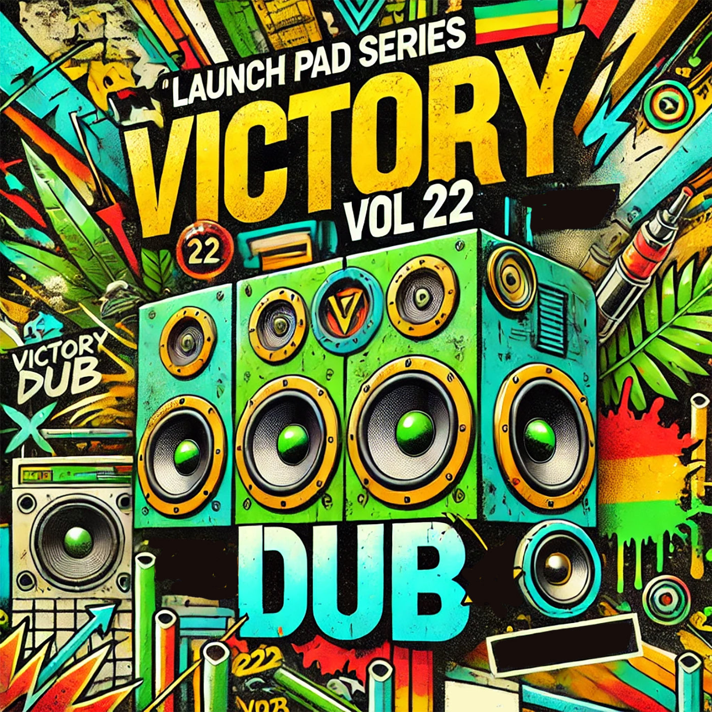 Launch Pad Series Vol 22 - Victory Dub
Genre(s): Roots Dub / Reggae
Tempo Range: 83bpm
Key: Bbm
Pack Size: 1.1GB (91 Loops / 96 Oneshots)