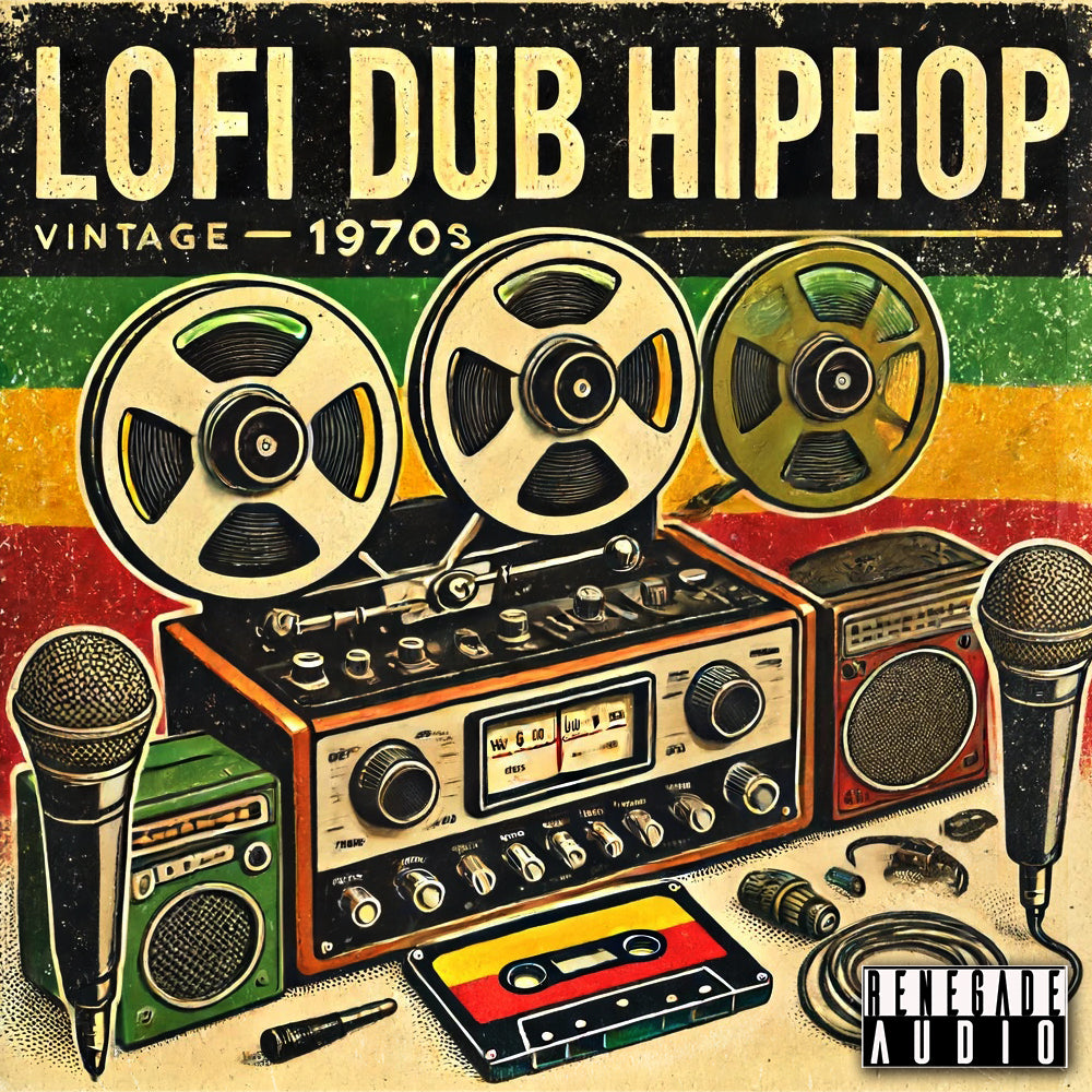 LoFi Dub HipHop
Genre(s): Ambient-Abstract LoFi Hip-hop / Dub / Reggae / Downtempo / Broken Beat
Tempo: 66-120bpm
Key: Various (Em, Bm, Cm, G#, Gm, Fm, Bbm, Am, A, F, Gb, C#m)
Size: 1.4 GB (384 Loops / 174 Oneshots)