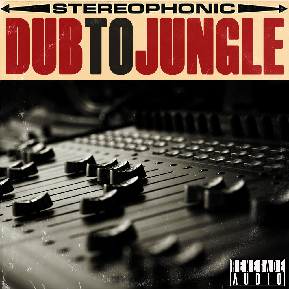 Dub To Jungle Vol 1
Genre(s):Jungle / Drum & Bass / Reggae / Breakbeat
Tempo: Various (80-175 BPM)
Key: Various
Pack Size: 1GB (Loops / Oneshots)