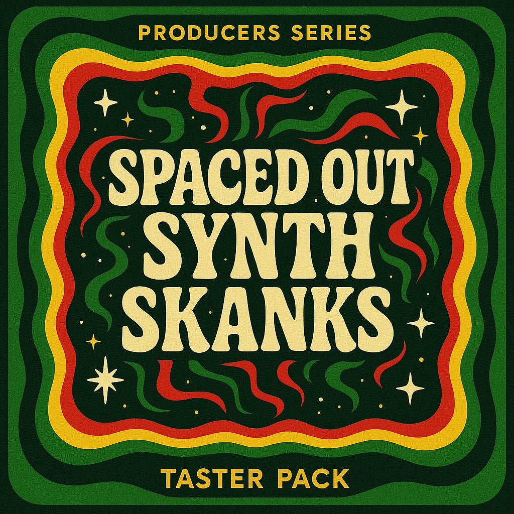 Producers Series - Free Taster Pack: Spaced Out Synth Skanks

100% Royalty-Free
Genre(s): Dub / Reggae
Tempo: 72-142bpm
Key: Am, Cm, Dm, F#m, Gm, G, Eb, F
Pack Size: 100MB (20 Loops)

Description:

Step into the cosmic side of dub and reggae with 20 hand-performed synth skanks crafted using the legendary Access Virus T1 and Yamaha Motif 6 (2001) — bringing authentic vintage warmth and movement to your productions.