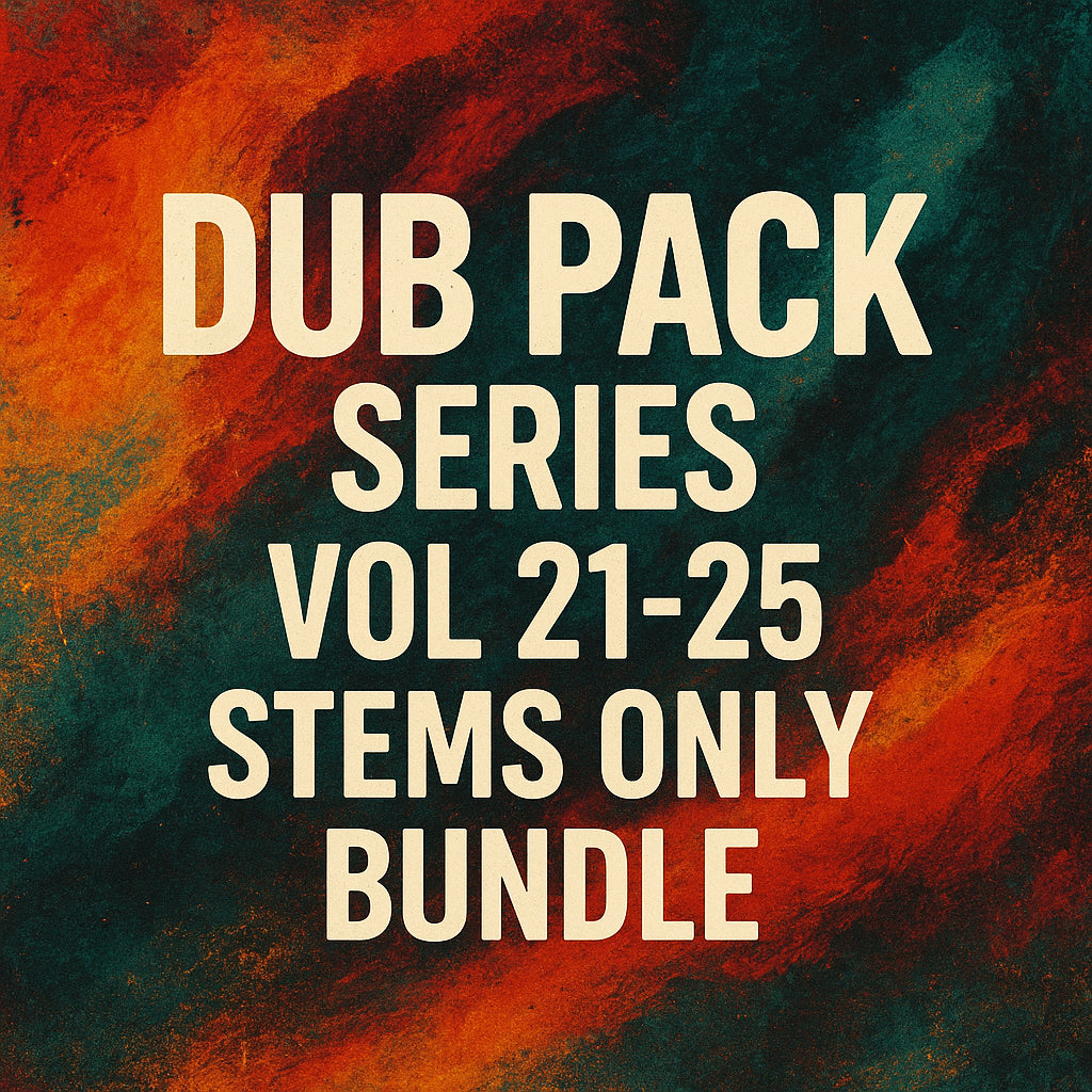 Dub Pack Series Multitrack Stems Vol 20-25 Bundle