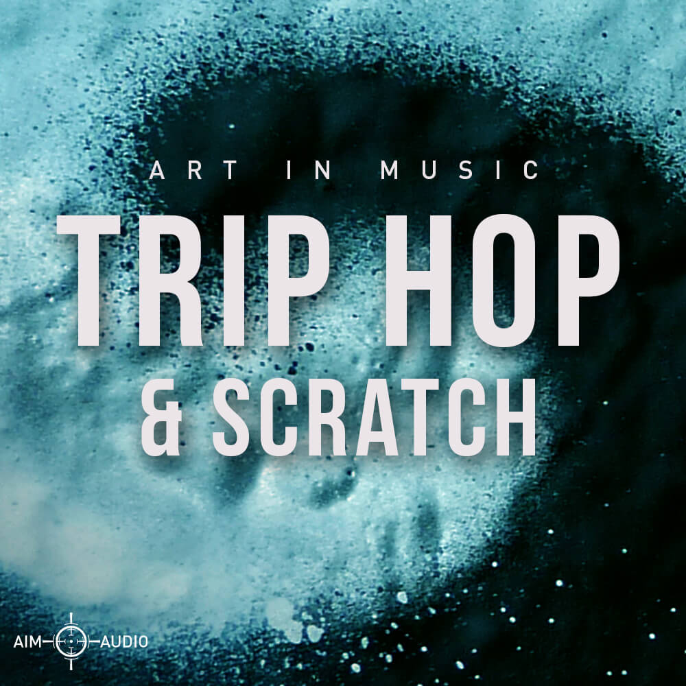 Triphop & Scratch
100% Royalty-Free
Genre(s):&nbsp; Triphop / Downtempo&nbsp;
Tempo Range: 70-90bpm
Key: Gm, Bm, Cm, Fm, Abm, Gm, Em
Pack Size: 1 GB (Loops &amp; Oneshots)

Out of the darkness comes Trip Hop &amp; Scratch, a brand new Royalty Free Trip Hop Sample pack from Aim Audio produced by the master of vibes and Juno award winner Dubmatix.&nbsp;Bringing back the sound of 90s trip hop to your productions.